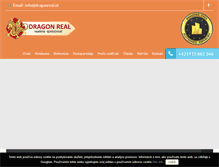 Tablet Screenshot of dragonreal.sk